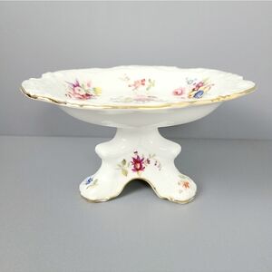 Hammersley & Co Made in England Fine Bone China Footed Candy Dish